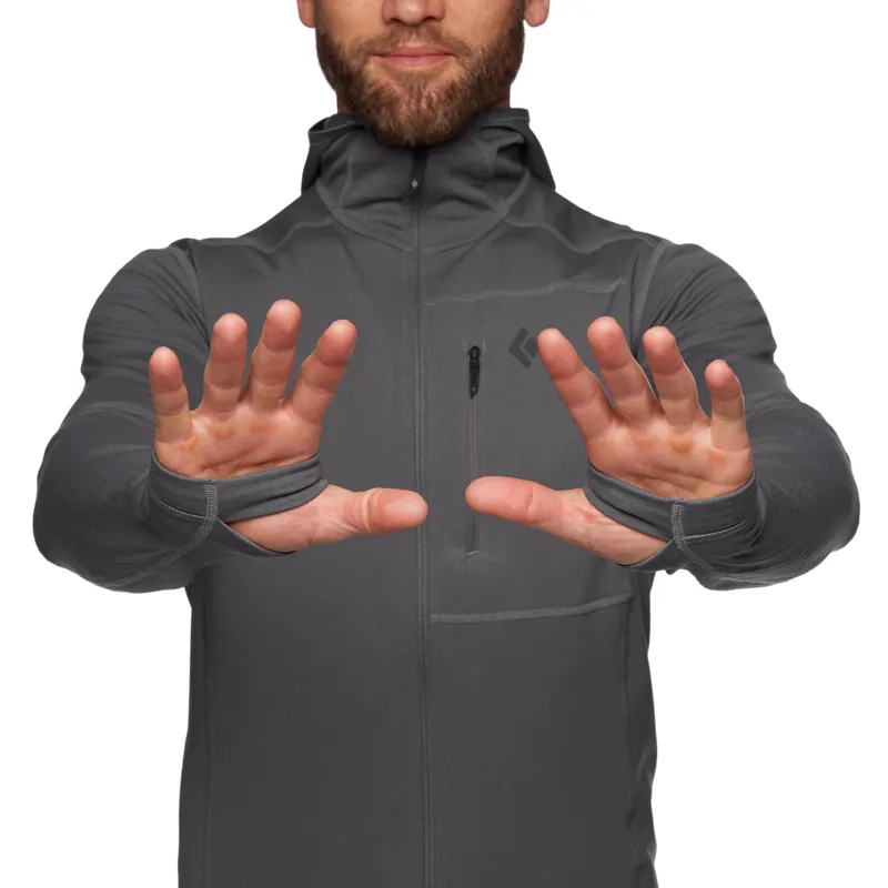 Black Diamond Men's Coefficient Hoodie Granite-5